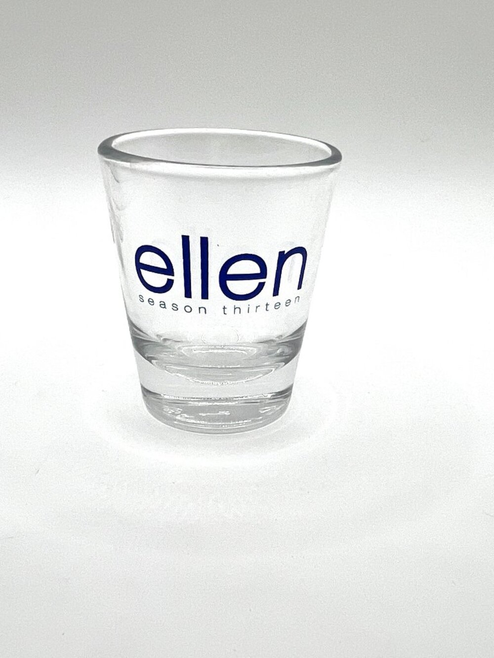 Vintage Ellen DeGeneres Show Season 13 Shot Glass – Official TV Show Souvenir